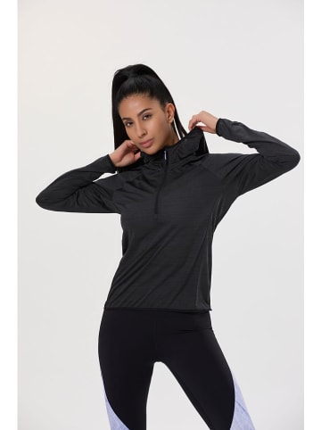 rukka Laufhoodie "Maakala" in Schwarz