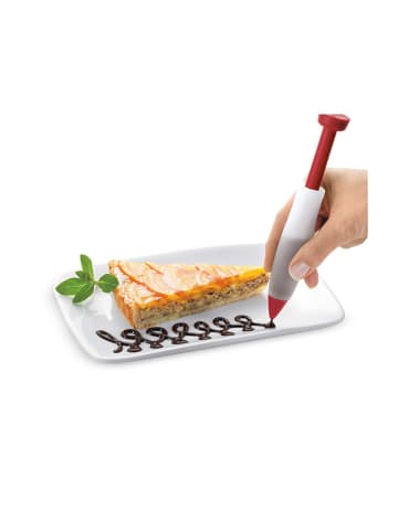 Cuisipro Dekorierstift in Rot - (H)13,5 x Ø 3 cm