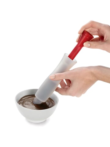 Cuisipro Dekorierstift in Rot - (H)20,3 x Ø 4 cm