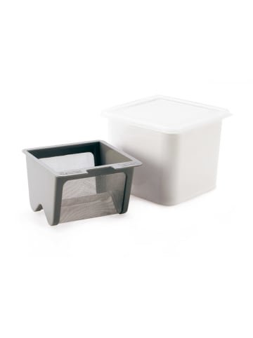 Cuisipro Joghurt- und Frischkäsebereiter in Weiß - (B)13 x (H)12,3 x (T)13 cm
