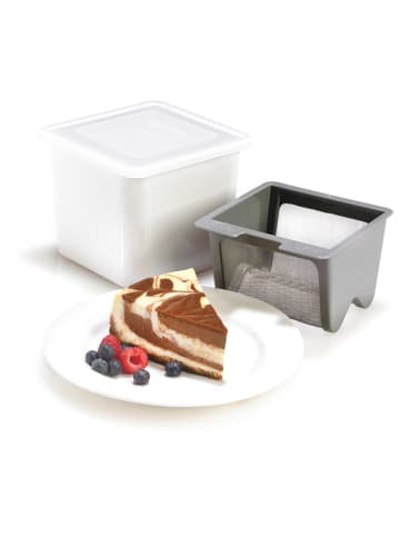 Cuisipro Joghurt- und Frischkäsebereiter in Weiß - (B)13 x (H)12,3 x (T)13 cm