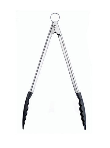 Cuisipro Küchenzange in Silber/ Schwarz - (L)30,5 cm