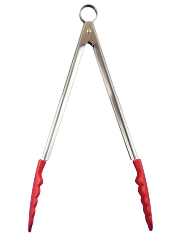 Cuisipro Küchenzange in Silber/ Rot - (L)30,5 cm