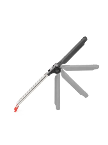 Cuisipro Handreibe in Silber/ Schwarz/ Rot - (L)23,5 x (B)14,5 cm