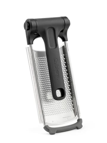 Cuisipro Handreibe in Silber/ Schwarz - (L)23,5 x (B)14,5 cm