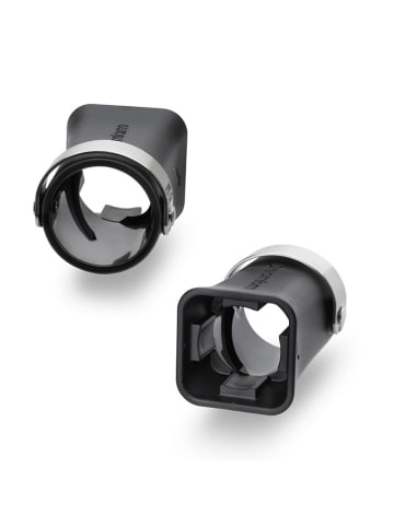 Dreamfarm Champagneröffner ''Champop'' in Schwarz - (H)6,5 x Ø 4,5 cm