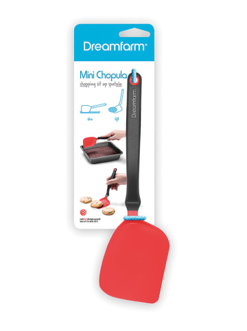 Dreamfarm Pfannenwender ''Mini Chopula'' in Rot - (L)24,6