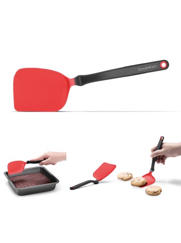Dreamfarm Pfannenwender ''Mini Chopula'' in Rot - (L)24,6