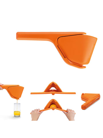 Dreamfarm Zitruspresse ''Fluicer'' in Orange - (B)8,7 x (H)3 x (T)23 cm