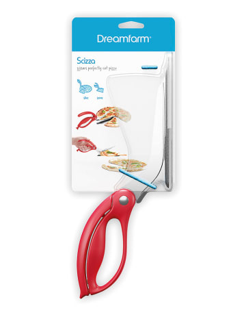 Dreamfarm Pizzaschere ''Scizza'' in Rot - (L)32 x (B)7,2 cm