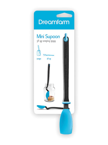 Dreamfarm Restelöffel ''Mini Supoon'' in Blau - (L)20,2 cm