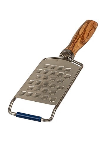 Berard Gemüsereibe in Hellbraun/ Silber - (L)32 x (B)8 cm