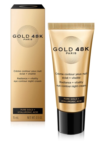 Gold 48K Augenkontur-Nachtcreme "GOLD 48K", 15 ml