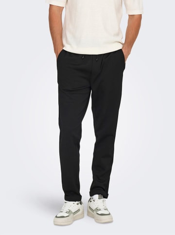 ONLY & SONS Sweathose in Schwarz