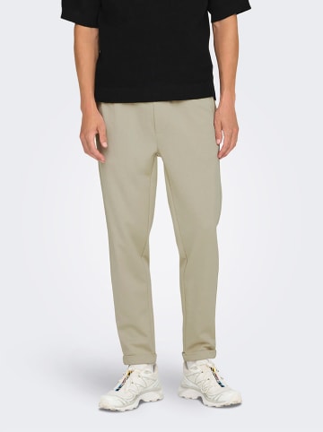 ONLY & SONS Sweathose in Hellgrün