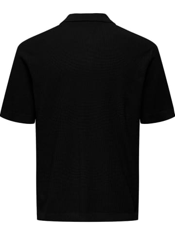 ONLY & SONS Poloshirt "Tony" in Schwarz