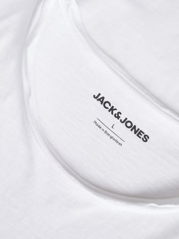 Jack & Jones Koszulka "Jake" w kolorze białym