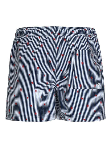 Jack & Jones Zwembroek "Maui" donkerblauw/wit