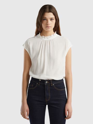 Benetton Bluse in Weiß