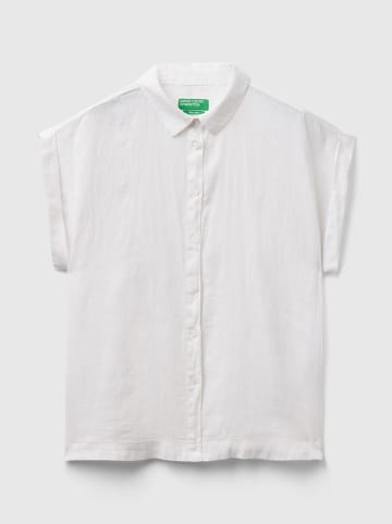 Benetton Linnen blouse wit
