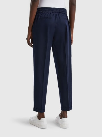 Benetton Broek donkerblauw