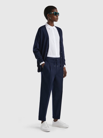 Benetton Broek donkerblauw