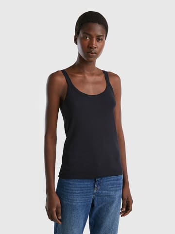 Benetton Top in Schwarz