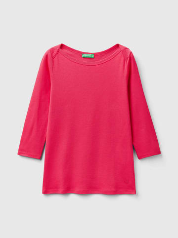 Benetton Longsleeve in Fuchsia