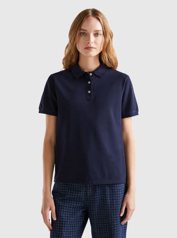Benetton Poloshirt in Dunkelblau