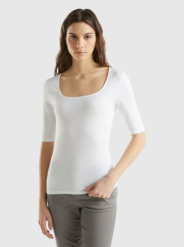 Benetton Shirt in Weiß