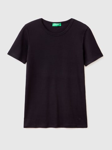 Benetton Shirt in Schwarz
