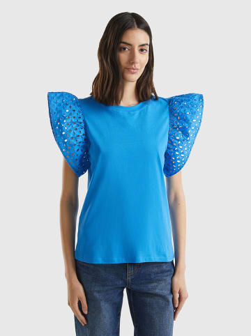 Benetton Bluse in Blau