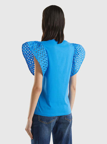 Benetton Bluse in Blau