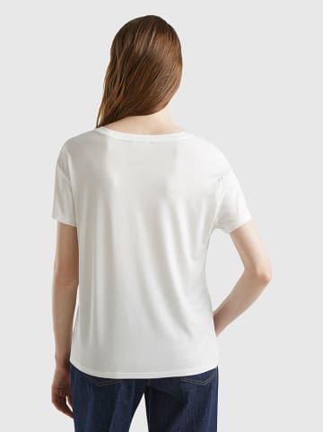 Benetton Koszulka w kolorze białym