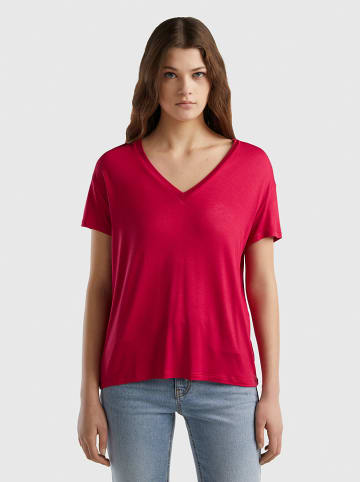 Benetton Shirt in Fuchsia