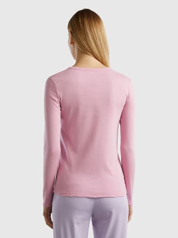 Benetton Longsleeve in Rosa
