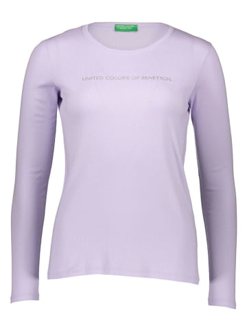 Benetton Longsleeve in Lila