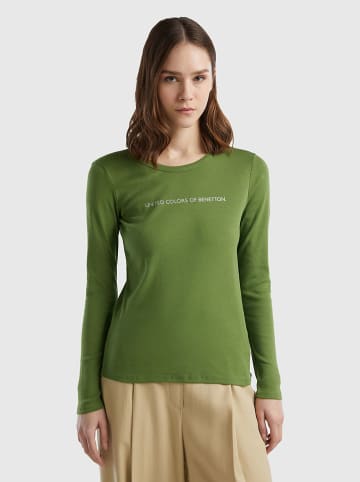 Benetton Longsleeve in Grün
