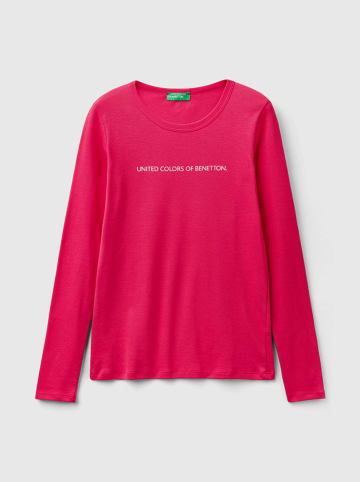 Benetton Koszulka w kolorze różowym