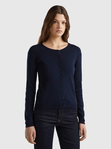 Benetton Cardigan in Dunkelblau