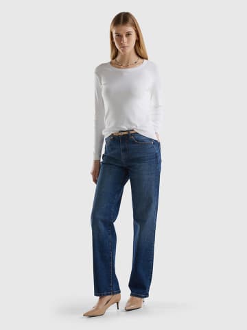 Benetton Pullover in Weiß