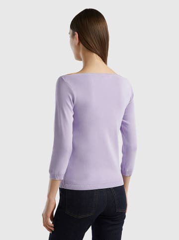 Benetton Pullover in Flieder