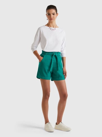 Benetton Jeans-Shorts in Petrol