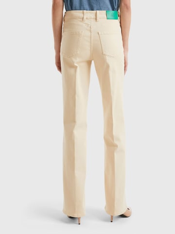 Benetton Spijkerbroek - flare fit - beige