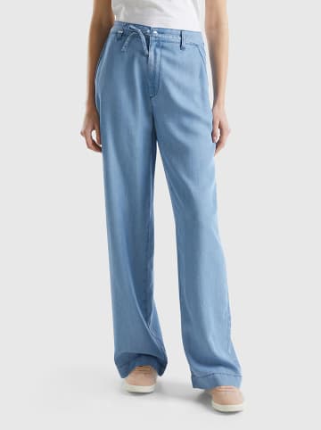 Benetton Broek lichtblauw