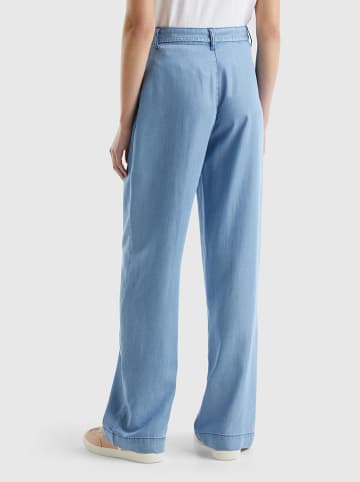 Benetton Broek lichtblauw