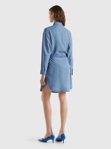 Benetton Spijkerjurk blauw