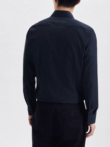 Seidensticker Hemd - Slim fit - in Dunkelblau