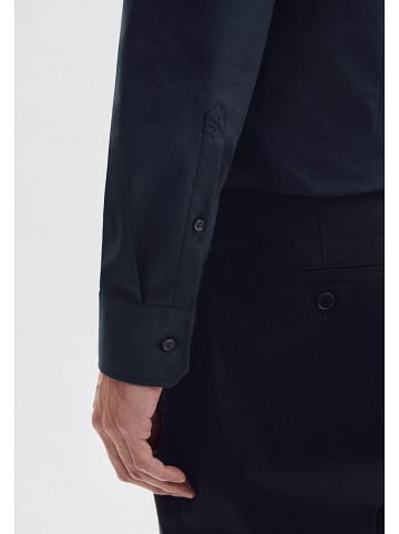 Seidensticker Hemd - Slim fit - in Dunkelblau