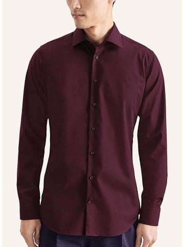 Seidensticker Hemd - Slim fit - in Bordeaux
